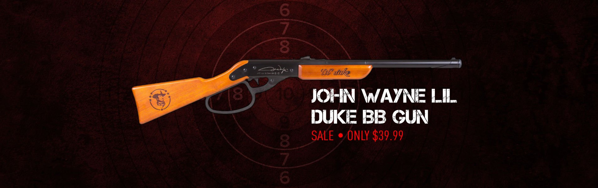 John Wayne Lil Duke Air Gun Sale