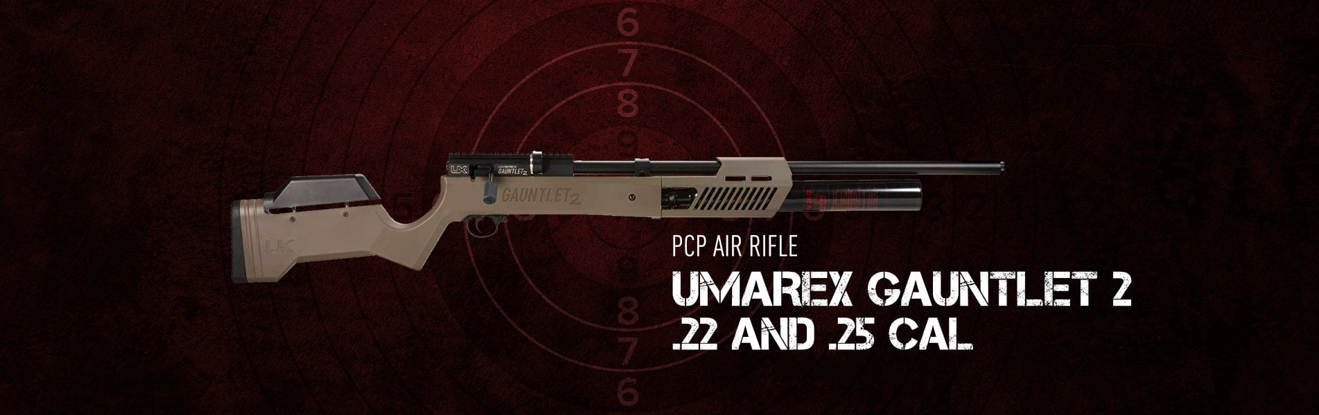 NEW Umarex Gauntlet 2 PCP air rifle .22 and .25 cal